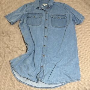 Universal Thread Light Blue Denim Dress